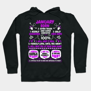 January Born Hoodie